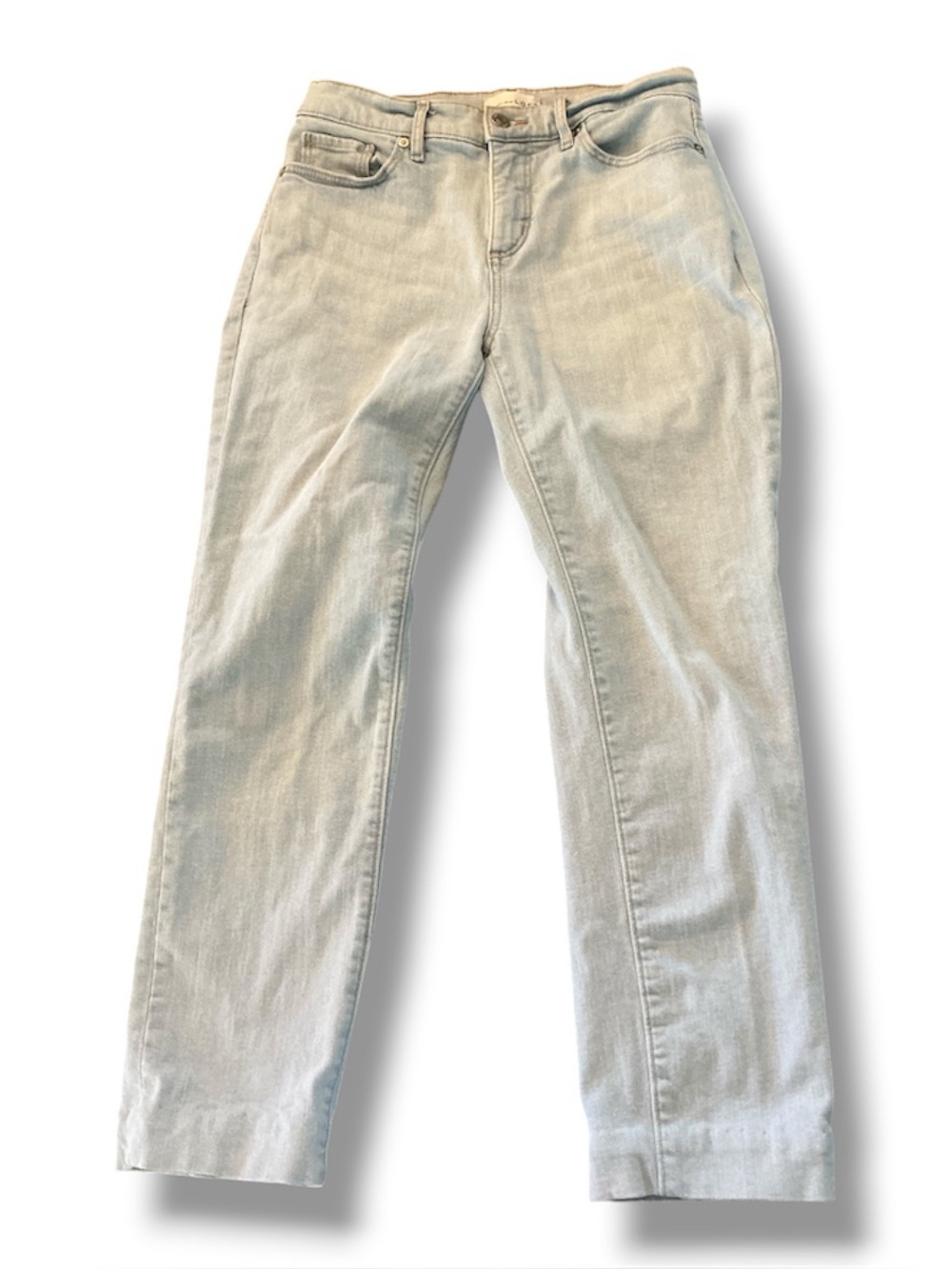 Loft The Girlfriend Light Wash Women's Jeans - Classic Straight Leg